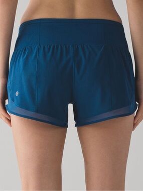 Lululemon | Mind Over Miles Short in Poseidon Blue Turquoise - Size 4